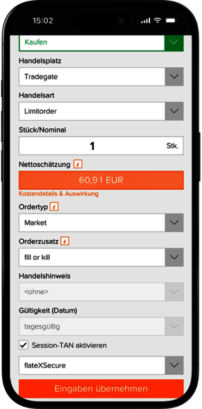 Ordermaske