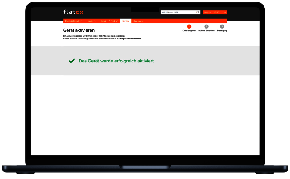 Erfolgsbenachrichtigung Erfolgsbenachrichtigung