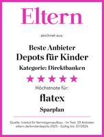 Eltern - flatex Bestes Depot für Kinder