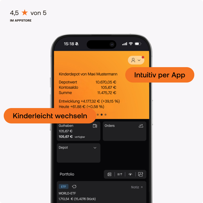 Kinderleicht wechseln - Intuitiv per App